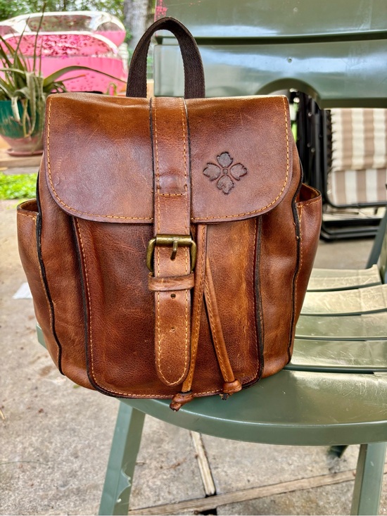 aberdeen backpack in mini bloom patricia nash Alencon Heritage Leather Lightweight womens backpack for travel Backpacks - All | Stylish